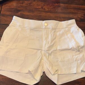 Athleta Women's White Cargo Shorts